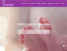 Tablet Screenshot of bebekle.net